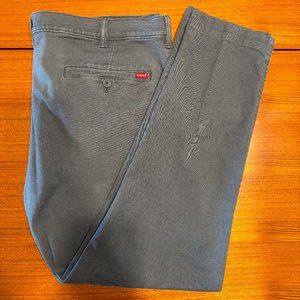 Levis XX Chino 40x30 Slate Color Standard Taper Fit Mens Pants EUC
